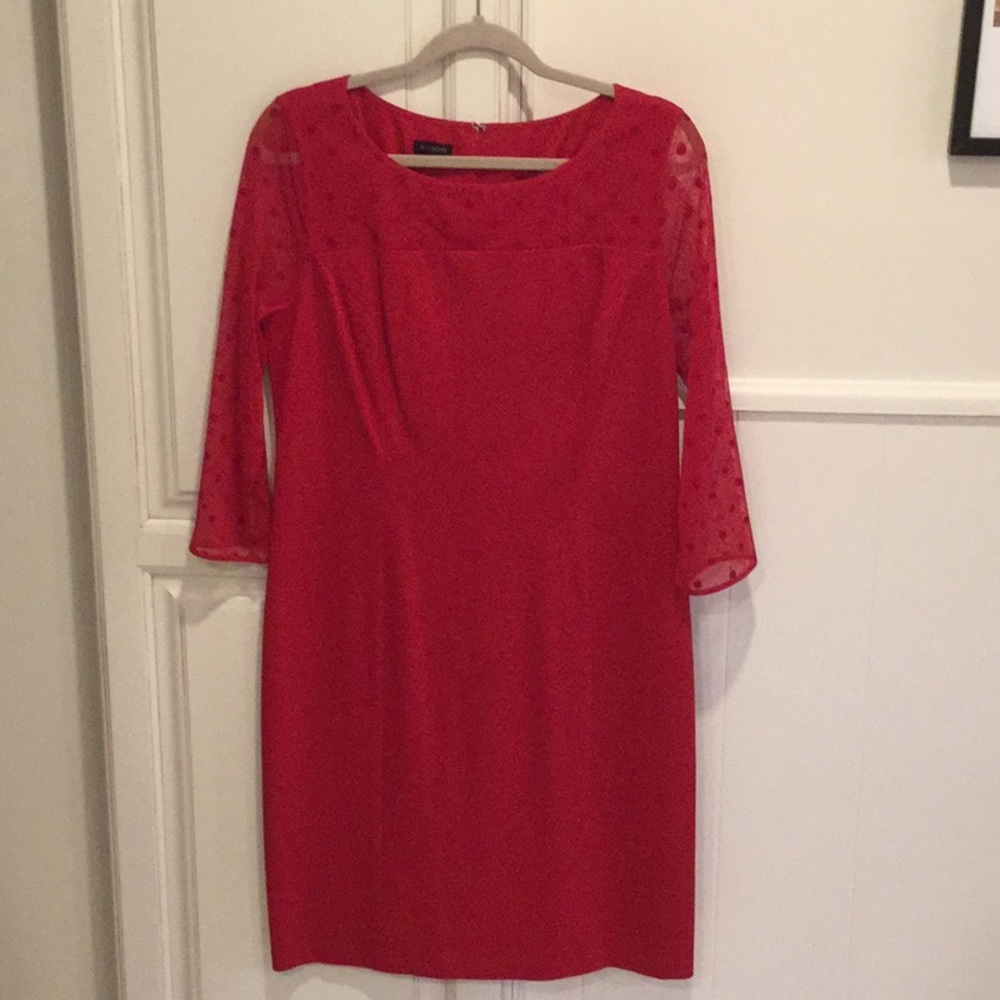 Talbots Red Dress